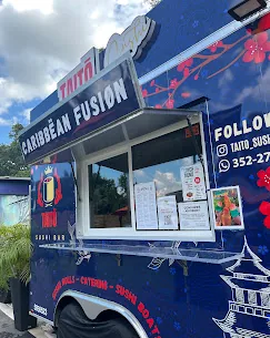 Taito Sushi truck at The Backyard